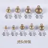 Pingente de Sino de Cobre Retrô Personalizado Pequeno Ornamento Pendurado Sino com Som Alto Artesanal DIY Materiais Acessórios de Sino de Cobre Atacado