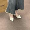 Sapatos de Casamento Franceses Sentido Premium 2024 Novo Camélia Salto Alto Feminino Vestido de Casamento Banquete damasco Sapatos de Noiva