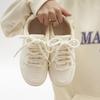 Zapatillas Deportivas Blancas Originales de Nicho para Mujer Verano 2026 Nuevas Versátiles de Moda Casual Suela Gruesa Deportivas Estudiante Zapatillas 7113