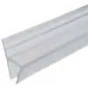 Tira Selladora para Puerta de Cristal Transfronteriza Tira Selladora para Ventana de Cristal con Forma de H Tira Adhesiva para Ventana de Cristal del Hogar Baño Solario