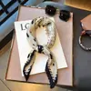Lenço de Seda Coreano Fácil de Cuidar e Resistente a Amassados, Lenço Decorativo Pequeno para Pescoço com Padrão Paisley Listrado Bolinhas Diamante Fashion Retrô, Lenço de Cabeça, Lenço