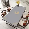Mantel Individual de Cuero Chino Clásico Impermeable y a Prueba de Aceite Mantel No Lavable Mantel Antiescaldado Mantel para Mesa de Comedor Mantel para Mesa de Café