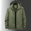 Jaqueta Impermeável Masculina Amazon Jaqueta de Trabalho Jaqueta Corta-vento Casual Jaqueta Casual Roupas Masculinas Atacado Jaqueta de Algodão