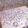 Decoraciones para Uñas Rosa Brillante Transparente Zirconia Cúbica 5A Rosa Transparente Mini Zirconia Micro Puntas Traseras Rhombos Rhombos de Uñas de Forma Mixta