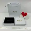 Caja de Regalo de Labial Marca D Día de San Valentín Caja Pequeña Dorada Caja de Empaque Ma Bolsa de Regalo Brillo de Labios Amara Bolsa de Regalo Ch Caja de Regalo Lan