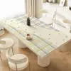 Mantel de mesa estilo crema, a prueba de aceite e impermeable, no lavable, tela para mesa de centro estilo ins, nuevo modelo 2026, protector de escritorio resistente al calor