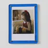 Moldura de Foto Polaroid Acrílica Magnética Suporte de Mesa para Exibição de Cartões de Foto de Viagem Ímã de Geladeira para Cartão de Foto Metabo