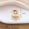 Accesorios para Joyería DIY con Cuentas de Navidad, Chapado en Cobre Dorado, No se Desvanecen, Lujo Ligero, Sensación de Alta Gama, Accesorios que No se Desvanecen para Mujer