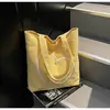 Nuevo Estilo Transfronterizo Primavera Verano 2025 Corazón Simple Moda Bolso de Lona Color Contrastante Versátil Casual para Ir al Trabajo