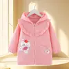 Ropa exterior protectora de otoño e invierno para niños, abrigo resistente a las manchas, chaqueta de plumas, delantal extendido, ropa exterior de manga larga para niñas y niños mayores