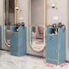Armário de ferramentas para barbearia suprimentos para salão de beleza carrinho pequeno salão de cabeleireiro prateleira de armazenamento multifuncional ferramentas para salão de cabeleireiro