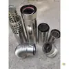 Caldeira de Aquecimento de Parede 120X80 Chaminé Aquecedor de Água Balanceado Tubo de Fumaça de Camada Dupla de Aço Inoxidável Tubo de Exaustão de Chaminé Coaxial