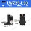 Plataforma de deslocamento manual com ranhura de cauda de andorinha para engrenagem do eixo X Mesa deslizante LWX/LWY/LWZ4040/4060/4090