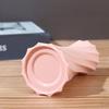 Mini Vaso de Plástico Pequeno Vaso Cinturinha Estilo Nórdico Criativo Decoração de Casa Vaso para Flor Seca Fabricante Atacado