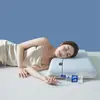 Almohada de Espuma Viscoelástica de Rebote Lento a Presión Cero para Sueño Profundo, Protección del Cuello y Ayuda para Dormir, Núcleo de Almohada Estilo Hotel para Estudiantes