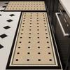 Tapete de Piso Especial de Cocina de Alta Gama TPR Terciopelo Belga Tapete para Pies Hogar Puerta Resistente a la Suciedad Alfombra Larga 2025 Nuevo