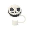 Nova série de halloween bonito tampa de palha plugue de poeira proteção ambiental pvc stanley 10mm manga de palha