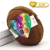 4 Ovillos de Hilo Acrílico para Bebé para Tejer a Mano, Hilo Mediano-Fino para Crochetar Zapatillas, Kit de Materiales de Hilo Acrílico para Crochet de Muñecas