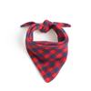 Aminger nueva toalla de saliva con vendaje toalla triangular para mascotas estilo británico doble algodón bufanda para perro outlet de fábrica