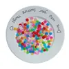 Botões Pequenos Coloridos Pacote de Material DIY Feito à Mão Jardim de Infância Pintura com Cola Criativa Botões Redondos de Resina para Crianças