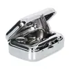 Cinzeiro Portátil para Exterior Criativo de Metal Pequeno Cinzeiro Chaveiro Estilo Japonês e Coreano Comércio Exterior Transfronteiriço Novo Mini Modelo