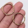 23x 24mm 0,9g multicolor DIY liga acessórios material série geométrica anel irregular pingente