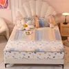 Faldón de Cama Cálido Engrosado de Terciopelo de Nieve para Otoño e Invierno Protector de Colchón Funda Suave Pelusa Experiencia tipo Nube Funda de Faldón de Cama Cubierta de Cama