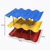 Portavasos Dopamina, estante de almacenamiento de tazas, estante de escritorio para tazas de agua, estante organizador multicapa con forma de ola, estante de almacenamiento de tazas de agua