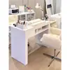 Set de Mesa y Silla para Manicura Silla para Manicura Mesa para Manicura Estación de Manicura Individual Doble Estilo Japonés Gabinete de Almacenamiento para Manicura Vitrina