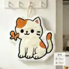 Directamente del fabricante: Linda y Divertida Toalla de Mano de Gatito para Baño, Gruesa Bordada Linda Toalla de Mano de Limpieza para Uso en el Hogar