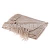 Manta Amazon Manta para Siesta Color Sólido Chenilla Flecos Enrollados a Mano Manta Decorativa Manta para Sofá Manta de Oficina