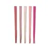 Palitos Domésticos de Cor Sólida de Alta Qualidade, Grau Alimentício, Antiderrapantes, Para Porcionamento, Antimofo, Antibacterianos, Palitos de Liga Metálica, Um Palito Por Pessoa