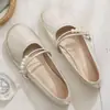 Novos Sapatos Baixos de Festa Primavera e Outono 2026, Estilo Delicado, Sapatos de Fada Confortáveis para Combinar com Saias, Sapatos Baixos Femininos Estilo Francês
