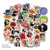 50 pegatinas de One Piece para equipaje, funda de teléfono, ordenador, anime