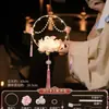 Festival del Medio Otoño Linterna Lámpara Conejo de Jade 2022 Material para DIY Hecho a Mano Linterna Portátil Adornos Colgantes Linterna de Palacio Antigua Luminosa