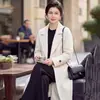 Casaco Transfronteiriço 2026 Outono e Inverno para Mães, Moderno, Rejuvenescedor, Casual, Slim Fit, Tamanho Grande, Casaco Versátil