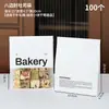 Estilo Ins Tienda de Panadería Sencilla Juego Completo de Empaques Bolso Caja para Pastel Bolsa para Pan Taza de Café Comercial al por Mayor