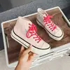 Zapatos de Lona con Cabeza de Mango de Caña Alta para Mujer 2025 Nuevos de Verano Zapatos de Tela de Cabeza Ancha Estudiantes Versátiles Tenis de Punta Cuadrada Suelas Gruesas