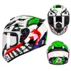 Capacetes de Motocicleta para Homens e Mulheres, Capacetes de Segurança para Veículos Elétricos de Inverno, Capacetes Integrais para Pilotos em Todas as Estações, Proteção da Tendência Nacional para Pilotagem