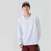 Camiseta Básica de Color Sólido de Manga Larga, Top de Otoño para Hombre, Versátil Esencial de Estilo Coreano, Disponible para Dropshipping