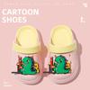 25 Zapatillas Nuevas de Verano para Niños Niñas Dibujos Animados Lindo Dinosaurio Giratorias Uso Exterior Playa Bebé Zapatos Cueva Niños