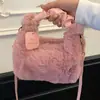 Nuevos Bolsos de Felpa para Mujer de Otoño e Invierno, Versátiles para Ir al Trabajo, Bolsos de Mano Cruzados, Bolsos de Hombro, Carteras para Teléfono Móvil y Monedas
