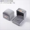 Fábrica de Origen Transfronteriza Stock Esquina Redondeada Rectangular Hebilla Dorada Caja de Joyería de Terciopelo Caja de Empaque para Pulseras, Collares, Adornos