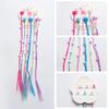 Dulce Amor Color Peluca para Niños Trenza Accesorios para el Cabello Estilo Ins Pequeñas Niñas Callejeras Pequeña Pinza de Agarre Venta al por Mayor de Fábrica