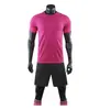 Nuevo Traje de Jersey de Fútbol para Hombre Adulto Uniforme de Equipo Uniforme de Entrenamiento Talla Europea para Niños Uniforme de Fútbol de Manga Corta Estampado Venta al por Mayor Transpirable