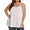 2025 Nova Moda Feminina para Comércio Exterior, Colete Plus Size com Três Opções de Cor, Top Canelado Stretch, Camisola Sexy para Mulheres Usarem Fora