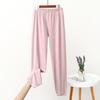 Outono e inverno Novo palito veludo duplo acolchoado leggings letras bordadas soltas lixadas quentes calças casuais para mulheres
