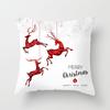 Explosiones de Amazon Decoración Suave para el Hogar Europeo y Americano Papá Noel Árbol de Navidad Funda de Almohada Cojín Funda de Almohada Fábrica de Estampado