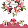Guirnalda de Primavera para Productos Nuevos Transfronterizos, Guirnalda de Flores Artificiales, Decoración para Colgar en la Puerta, Accesorios de Decoración para Montaje de Escena, Colgante para Puerta de Entrada