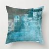 Cojín Decorativo Moderno para Sofá de Casa Funda de Cojín con Pintura Abstracta Funda de Cojín Ultra Suave Cojín para Cabecera Cojín Lumbar para Oficina